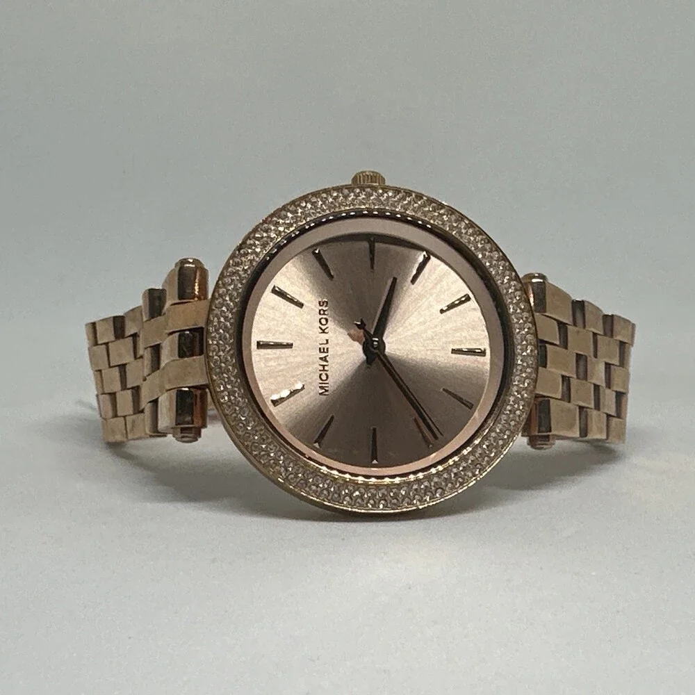 Michael Kors Darci MK3431 Women's Rose Gold Stainless Steel Analog Watch HME648